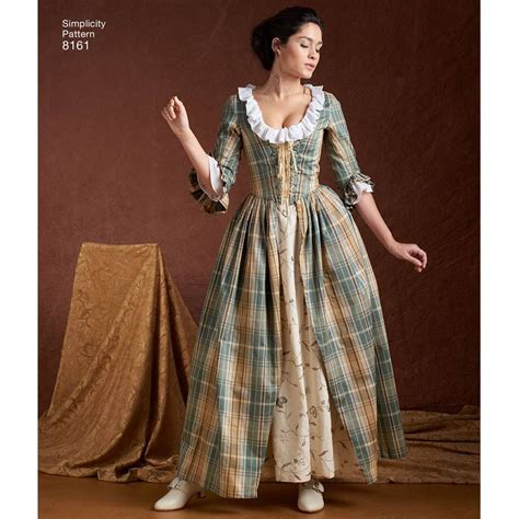 18th century costume patterns|18th century costumes for women.